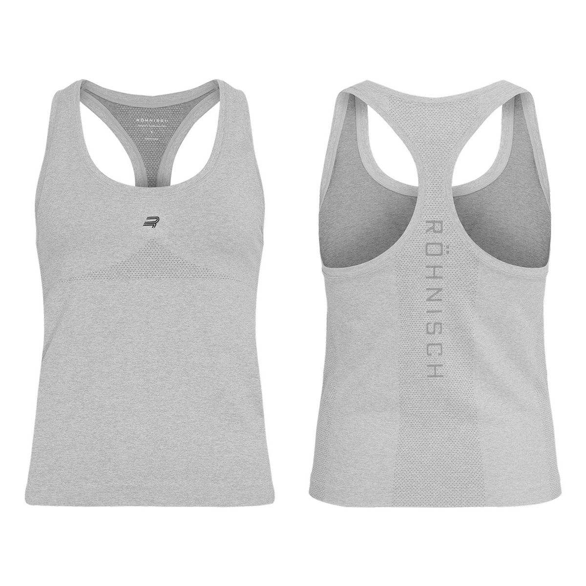 Rôhnisch - Seamless Flex Tank - Grey Melange