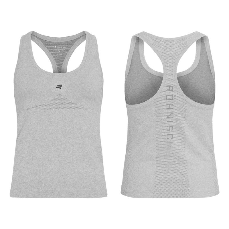 Rôhnisch - Seamless Flex Tank - Grey Melange
