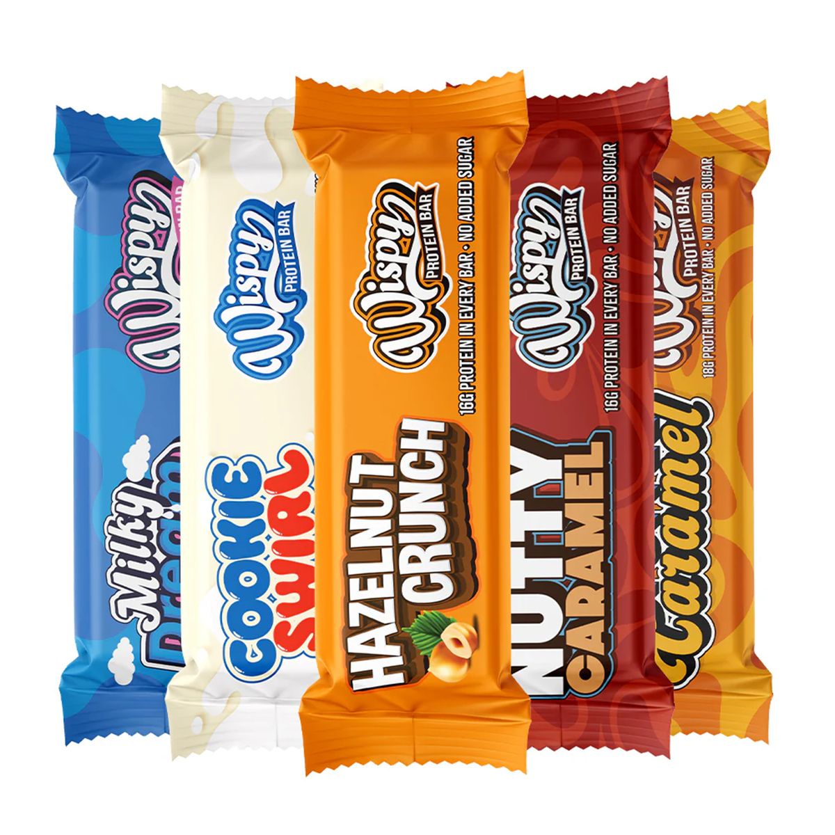 Wispy Proteinbar - Nutty Caramel (10x55g)