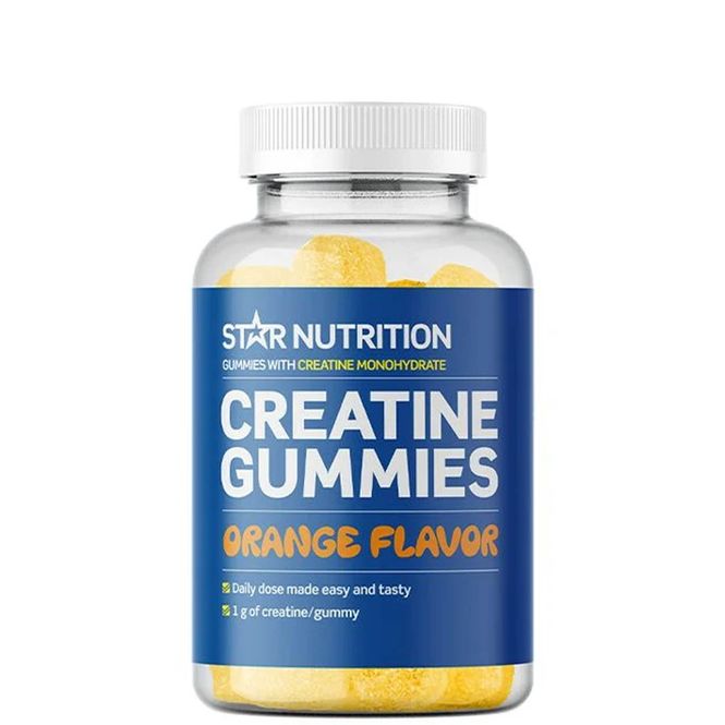 Hovedbilde Star Nutrition - Creatine Gummies - Orange 75stk.